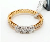 Ring Salvini Woman in Gold Diamante 0.98 Ct 72042358 270-14 - 72042358 270-14